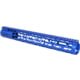 Guntec USA Air Lite M-LOK System Free Floating Handguard With Monolithic Top Rail, 15in, Anodized Blue, GT-15MLK-AL-308-BLUE