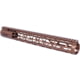 Guntec USA Air Lite M-LOK System Free Floating Handguard With Monolithic Top Rail, 15in, Anodized Bronze, GT-15MLK-AL-308-BRZ