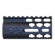 Guntec USA Air Lite Series Honeycomb M-LOK Free Floating Handguard w/ Monolithic Top Rail, 4in, Anodized Black, GT-4HC-AL-MLK-BLACK