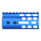 Guntec USA Air Lite Series Honeycomb M-LOK Free Floating Handguard w/ Monolithic Top Rail, 4in, Anodized Blue, GT-4HC-AL-MLK-BLUE