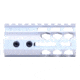 Guntec USA Air Lite Series Honeycomb M-LOK Free Floating Handguard w/ Monolithic Top Rail, 4in, Anodized Clear, GT-4HC-AL-MLK-CLEAR