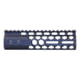 Guntec USA Air Lite Series Honeycomb M-LOK Free Floating Handguard w/ Monolithic Top Rail, 7in, Anodized Black, GT-7HC-AL-MLK