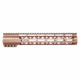 Guntec USA AirLok Series M-LOK Compression Free Floating Handguard w/Monolithic Top Rail, 12in, Bronze, GT-12ALC-BRZ