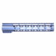 Guntec USA AirLok Series M-LOK Compression Free Floating Handguard w/Monolithic Top Rail, 12in, Grey, GT-12ALC-GREY