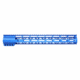 Guntec USA AirLok Series M-LOK Compression Free Floating Handguard w/Monolithic Top Rail, 15in, Blue, GT-15ALC-BLUE
