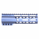 Guntec USA AirLok Series M-LOK Compression Free Floating Handguard w/Monolithic Top Rail, 7in, Grey, GT-7ALC-GREY