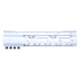 Guntec USA AIR-LOK Series M-LOK Compression Gen 2 Free Floating Handguard w/Monolithic Top Rail, 9in, Clear, GT-9ALC-G2-CLEAR