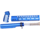 Guntec USA AR-15 10in Pistol Brace Build Kit With Milspec Buffer Tube, Anodized Blue, ULTRA-BBK10-BLUE