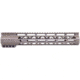 Guntec USA AR-15 12in Air-Lok Series M-LOK Compression Free Floating Handguard w/ Monolithic Top Rail, Flat Dark Earth, GT-12ALC-FDE