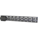 Guntec USA AR-15 15in Air-Lok Series M-LOK Compression Free Floating Handguard w/ Monolithic Top Rail, Anodized Red, GT-15ALC-RED