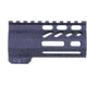 Guntec USA AR-15 4in Air-Lok Series M-LOK Compression Free Floating Handguard w/ Monolithic Top Rail, Anodized Black, GT-4ALC