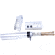 Guntec USA AR-15 4in Pistol Brace Build Kit With Milspec Buffer Tube, Anodized Clear, ULTRA-BBK4-CLEAR