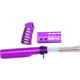 Guntec USA AR-15 4in Pistol Brace Build Kit With Milspec Buffer Tube, Anodized Purple, ULTRA-BBK4-PURPLE