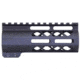 Guntec USA AR-15 5in Air-Lok Series M-LOK Compression Free Floating Handguard w/ Monolithic Top Rail, Anodized Black, GT-5ALC