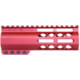 Guntec USA AR-15 6in Air-Lok Series M-LOK Compression Free Floating Handguard w/ Monolithic Top Rail, Anodized Red, GT-6ALC-RED