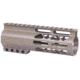 Guntec USA AR-15 6in Air-Lok Series M-LOK Compression Free Floating Handguard w/ Monolithic Top Rail, Flat Dark Earth, GT-6ALC-FDE