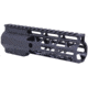 Guntec USA AR-15 7in Air-Lok Series M-LOK Compression Free Floating Handguard w/ Monolithic Top Rail, Anodized Black, GT-7ALC