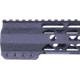 Guntec USA AR-15 7in Air-Lok Series M-LOK Compression Free Floating Handguard w/ Monolithic Top Rail, Anodized Black, GT-7ALC