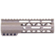 Guntec USA AR-15 7in Air-Lok Series M-LOK Compression Free Floating Handguard w/ Monolithic Top Rail, Flat Dark Earth, GT-7ALC-FDE