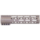 Guntec USA AR-15 9in Air-Lok Series M-LOK Compression Free Floating Handguard w/ Monolithic Top Rail, Flat Dark Earth, GT-9ALC-FDE
