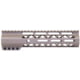 Guntec USA AR-15 9in Air-Lok Series M-LOK Compression Free Floating Handguard w/ Monolithic Top Rail, Flat Dark Earth, GT-9ALC-FDE