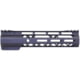 Guntec USA AR-15 9in Air-Lok Series M-LOK Compression Free Floating Handguard w/ Monolithic Top Rail, Gen 2, Anodized Black, GT-9ALC-G2