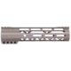 Guntec USA AR-15 9in Air-Lok Series M-LOK Compression Free Floating Handguard w/ Monolithic Top Rail, Gen 2, Flat Dark Earth, GT-9ALC-G2-FDE