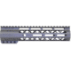 Guntec USA AR-15 9in Air-Lok Series M-LOK Compression Free Floating Handguard w/ Monolithic Top Rail, OD Green, GT-9ALC-G