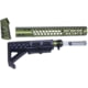 Guntec USA AR-15 Honeycomb Series Complete Furniture Set, Gen 2, Anodized Green, HC-SET-G2-GREEN