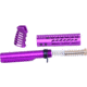 Guntec USA AR-15 Pistol Furniture Set With Miltube, Anodized Purple, AR-PISTOL-SET-MIL-PURPLE