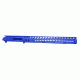 GUNTEC USA Ar 15 Stripped Billet Upper Receiver &amp; 15in Ultralight Series Keymod Handguard Combo Set, Blue, GT-UPPER-SET-CBLUE-15JK