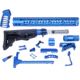 Guntec USA AR-15 Ultimate Rifle Kit, Anodized Blue, ULT-RK-BLUE