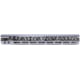 Guntec USA AR-15 Ultra Lightweight Thin M-LOK Free Floating Handguard w/ Monolithic Top Rail, 15in, Chrome, Black, GT-15MLK-BC