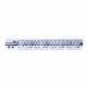 Guntec USA AR-15 Ultra Lightweight Thin M-LOK Free Floating Handguard w/ Monolithic Top Rail, 15in, Chrome, GT-15MLK-C
