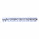 Guntec USA AR-15 Ultra Lightweight Thin M-LOK Free Floating Handguard w/ Monolithic Top Rail, 15in, Chrome, GT-15MLK-C