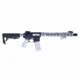 Guntec USA AR-15 Ultra Lightweight Thin M-LOK Free Floating Handguard w/ Monolithic Top Rail, 15in, Chrome, GT-15MLK-C