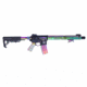 Guntec USA AR-15 Ultra Lightweight Thin M-LOK Free Floating Handguard w/ Monolithic Top Rail, 15in, Rainbow PVD, GT-15MLK-RPVD