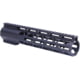 Guntec USA AR-308 10in Air-Lok Series M-LOK Compression Free Floating Handguard w/ Monolithic Top Rail, Anodized Black, GT-10ALC-308