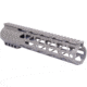 Guntec USA AR-308 10in Air-Lok Series M-LOK Compression Free Floating Handguard w/ Monolithic Top Rail, Flat Dark Earth, GT-10ALC-308-FDE