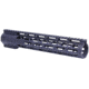 Guntec USA AR-308 12in Air-Lok Series M-LOK Compression Free Floating Handguard w/ Monolithic Top Rail, Anodized Black, GT-12ALC-308