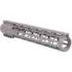 Guntec USA AR-308 12in Air-Lok Series M-LOK Compression Free Floating Handguard w/ Monolithic Top Rail, Flat Dark Earth, GT-12ALC-308-FDE