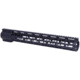 Guntec USA AR-308 15in Air-Lok Series M-LOK Compression Free Floating Handguard w/ Monolithic Top Rail, Anodized Black, GT-15ALC-308
