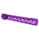 Guntec USA AR-308 15in AIR-LOK Series M-LOK Compression Free Floating Handguard With Monolithic Top Rail Gen 2, Anodized Purple, GT-15ALC-G2-308-PURPLE