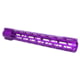 Guntec USA AR-308 15in AIR-LOK Series M-LOK Compression Free Floating Handguard With Monolithic Top Rail Gen 2, Anodized Purple, GT-15ALC-G2-308-PURPLE
