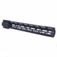 Guntec USA AR-308 Air-Lok Series M-LOK Compression Free Floating Handguard w/ Monolithic Top Rail Gen 2, Anodized Black, GT-15ALC-G2-308