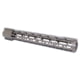 Guntec USA AR-308 Air-Lok Series M-LOK Compression Free Floating Handguard w/ Monolithic Top Rail Gen 2, Cerakote Flat Dark Earth, GT-15ALC-G2-308-FDE