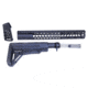 Guntec USA AR .308 Honeycomb Series Gen 2 Complete Furniture Set, Black, HC-SET-G2-308