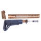 Guntec USA AR .308 Honeycomb Series Gen 2 Complete Furniture Set, Bronze, HC-SET-G2-308-BRZ