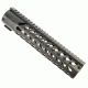 GUNTEC USA Free Floating Keymod Handguard w/Sectional Side/Bottom Rails,10.5in MKH-10