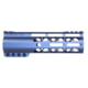 Guntec USA AIR-LOK Series AR-15 M-LOK Compression Free Floating Handguard w/ Monolithic Top Rail, Gen 2, 7in, Anodized Grey, GT-7ALC-G2-GREY